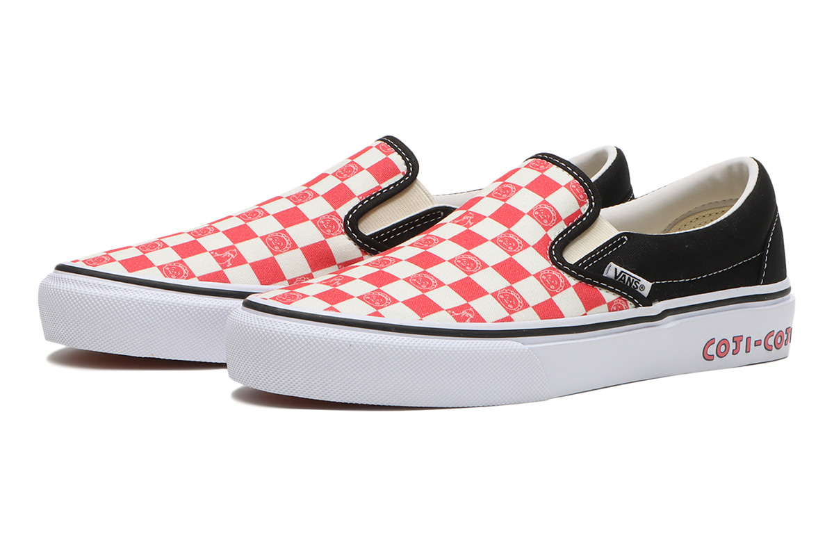 国内配送 VANS x コジコジ SLIP ON COJICOJI/CHECK SLIP-ON （COJICOJI/CHECK）」 - さくらももこ×Vansのコラボ